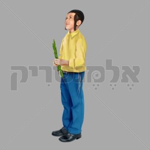 ילד והדסים