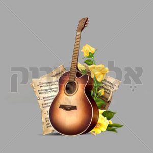 גיטרה ותווים