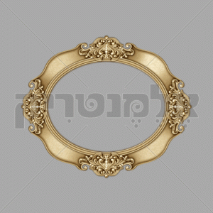 מסגרת אובלית