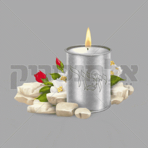 נר ואבני זכרון