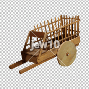 עגלת עץ