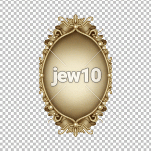 מסגרת אובלית