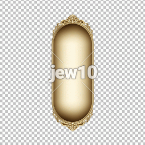 מסגרת אובלית