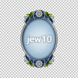 מסגרת אובלית