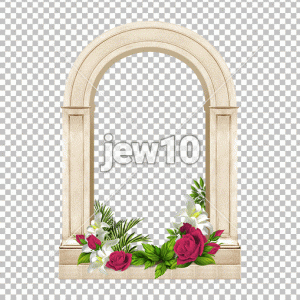 פרחים על אדן החלון