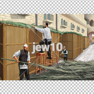 ערב סוכות בירושלים