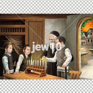 הדלקת נרות חנוכה