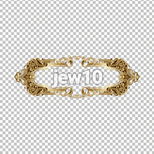 מסגרת זהב חלולה