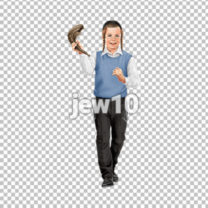 ילד ושופר