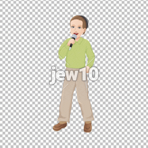 ילד שר