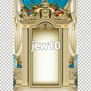 רקע וילון
