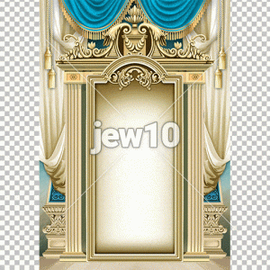 רקע וילון