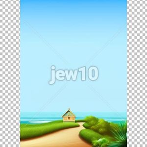 רקע בית על הים