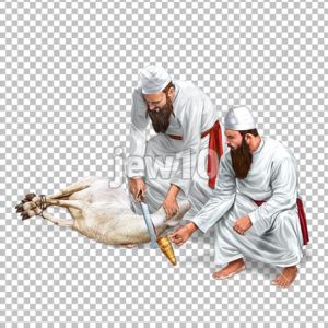 שחיטה וקבלת הדם