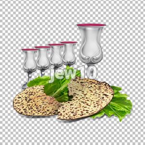 ארבע כוסות וכורך