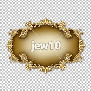 מסגרת מוזהבת