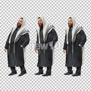 דמות בשלושה פוזיציות