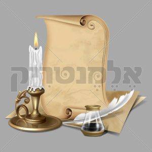 נר וקלף